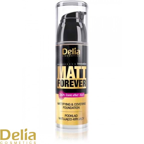 Mat Forever Tečni puder  za potpunu prekrivenost sa mat efektom 35ml